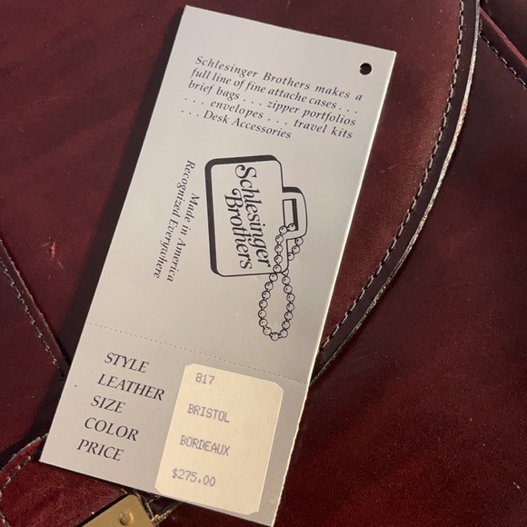 Vintage Schlesinger “Bristol” briefcase. - Picture 9 of 11
